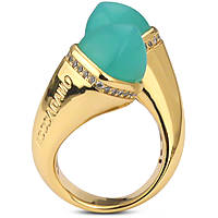ring Jewellery woman jewel Zircons, Crystals KAN009DZ