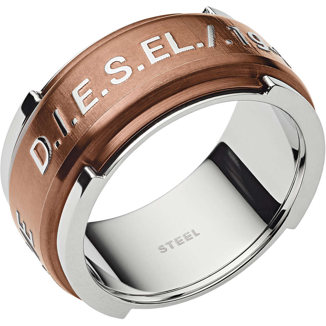 ring man jewellery Diesel Steel DX1097040508