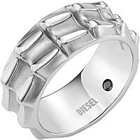 ring man jewellery Diesel Steel DX1394040512
