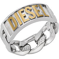 ring man jewellery Diesel Steel DX1420931508