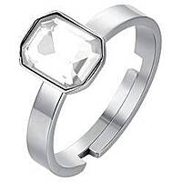 ring Steel woman jewel Crystals ANK476