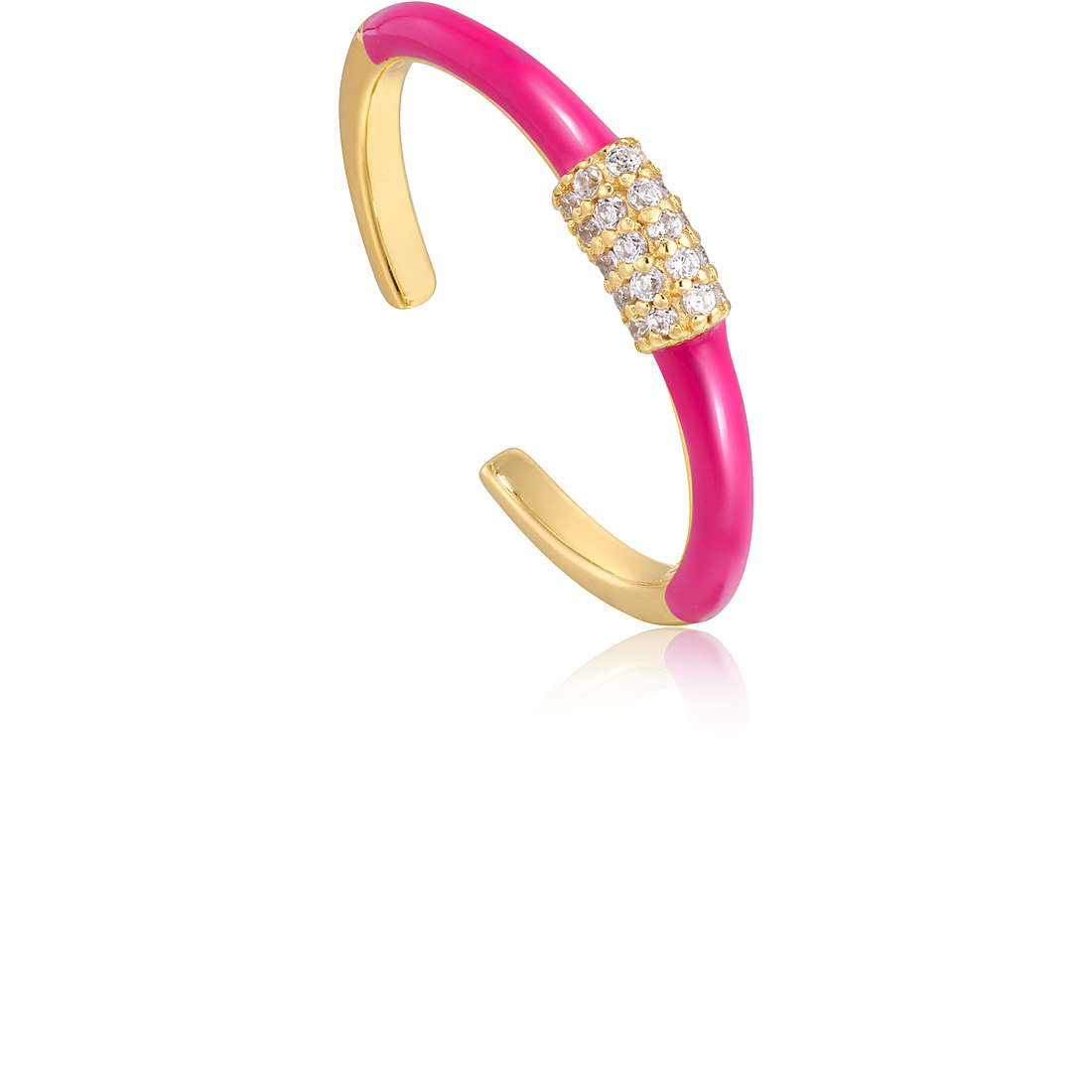 ring woman jewellery Ania Haie Neon Nights R040-01G-NP