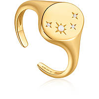 ring woman jewellery Ania Haie Rising Star R034-02G