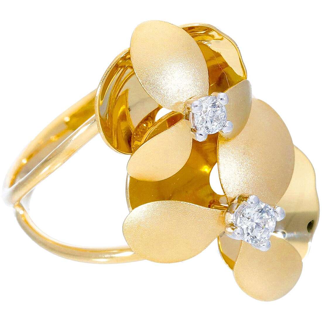 ring woman jewellery GioiaPura Oro 750 GP-S239394