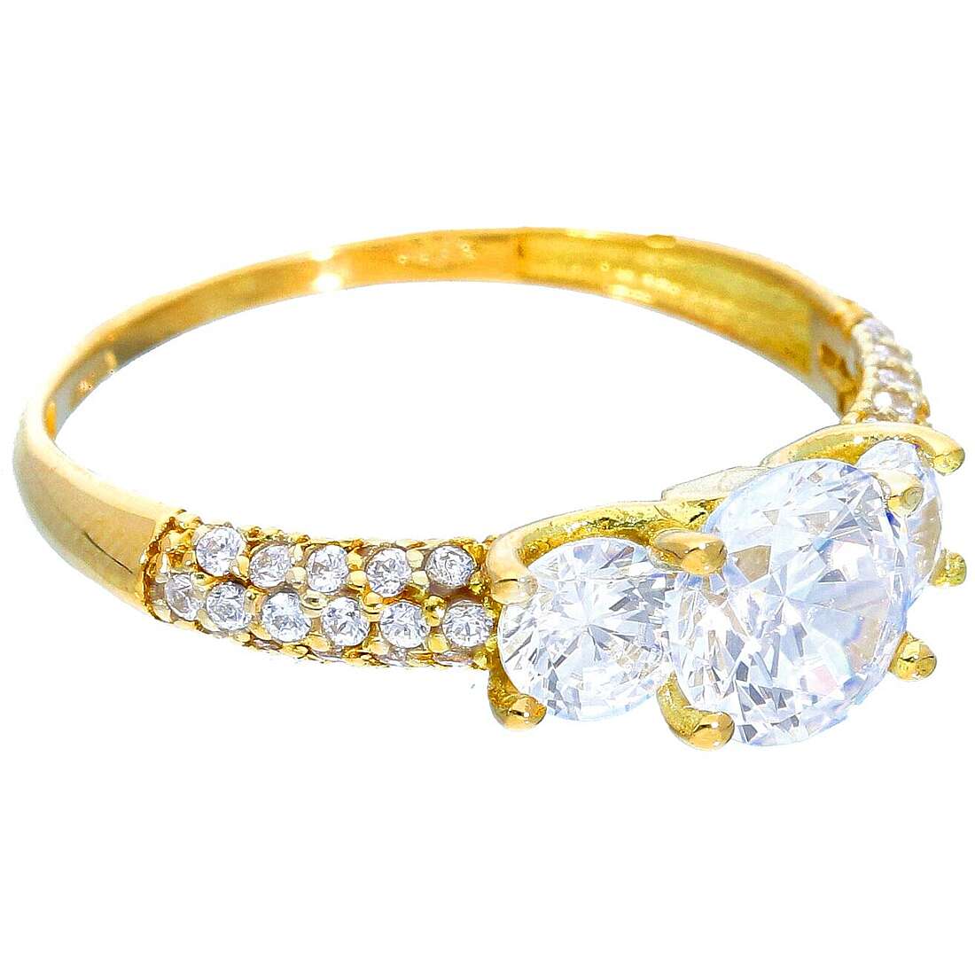 ring woman jewellery GioiaPura Oro 750 GP-S239471