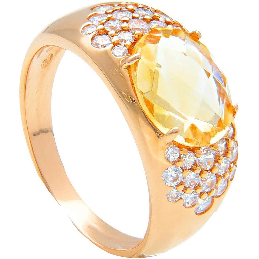 ring woman jewellery GioiaPura Oro 750 GP-S246108