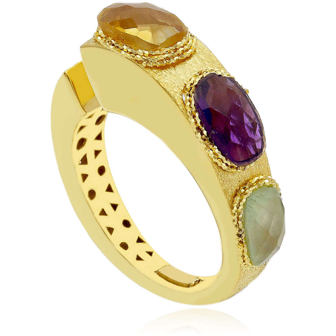 ring woman jewellery GioiaPura Oro 750 GP-S252499