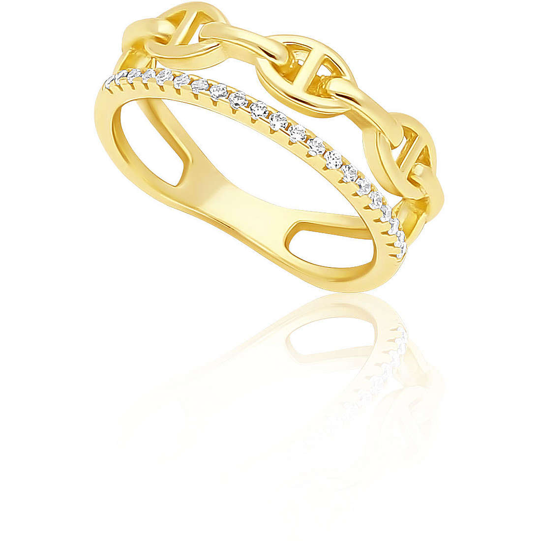 ring woman jewellery GioiaPura ST64511-OR16
