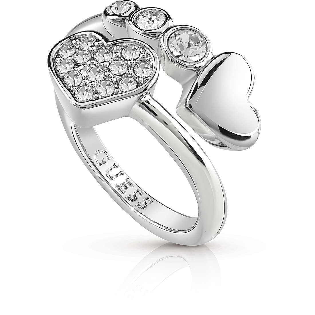 ring woman jewellery Guess Me & You UBR84052-58