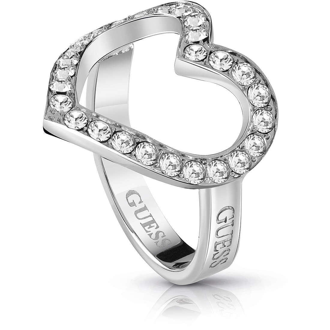 ring woman jewellery Guess UBR28000-54