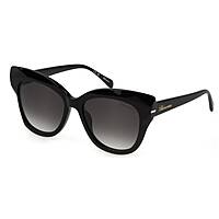 sunglasses Blumarine black in the shape of Butterfly. SBM833S0700