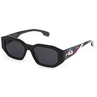 sunglasses Fila black in the shape of Oval. SFI3150700