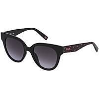 sunglasses Fila black in the shape of Round. SFI119510Z42