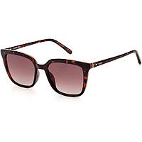 sunglasses Fossil black in the shape of Rectangular. 20376208653HA