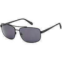 sunglasses Fossil black in the shape of Rectangular. 20620300361IR