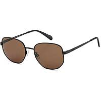 sunglasses Fossil black in the shape of Rectangular. 2063880035370