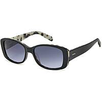 sunglasses Fossil black in the shape of Rectangular. 206655807549O