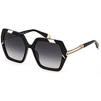 sunglasses Furla black in the shape of Hexagonal. SFU6840700