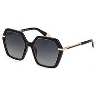 sunglasses Furla black in the shape of Hexagonal. SFU6910700
