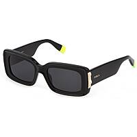 sunglasses Furla black in the shape of Rectangular. SFU6300700