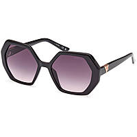 sunglasses Guess black in the shape of Hexagonal. GU78795401B