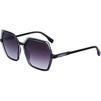 sunglasses Karl Lagerfeld black in the shape of Hexagonal. KL6083S5617009