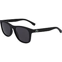 sunglasses Lacoste black in the shape of Rectangular. 388255319001