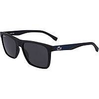 sunglasses Lacoste black in the shape of Rectangular. 399985617001