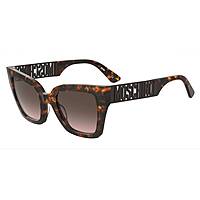 sunglasses Moschino black in the shape of Rectangular. 20695208653HA
