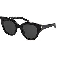 sunglasses Philipp Plein black in the shape of Butterfly. SPP026S530700