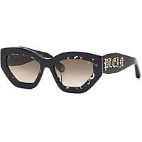 sunglasses Philipp Plein black in the shape of Butterfly. SPP099M550700
