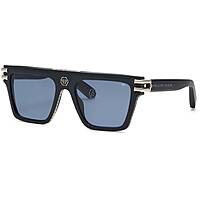 sunglasses Philipp Plein black in the shape of Butterfly. SPP108V560703
