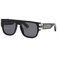 sunglasses Philipp Plein black in the shape of Square. SPP011X0700
