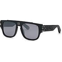 sunglasses Philipp Plein black in the shape of Square. SPP011X0703