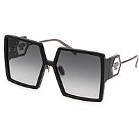 sunglasses Philipp Plein black in the shape of Square. SPP028M0700