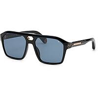 sunglasses Philipp Plein black in the shape of Square. SPP072M0700