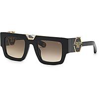 sunglasses Philipp Plein black in the shape of Square. SPP092M0700