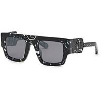sunglasses Philipp Plein black in the shape of Square. SPP092MZ21G