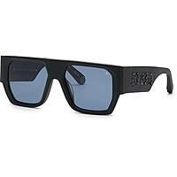 sunglasses Philipp Plein black in the shape of Square. SPP094M0703
