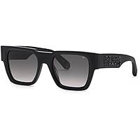 sunglasses Philipp Plein black in the shape of Square. SPP095M0703