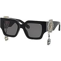 sunglasses Philipp Plein black in the shape of Square. SPP103S0700