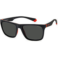 sunglasses Polaroid black in the shape of Square. 205718BLX56M9