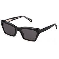sunglasses Police black in the shape of Butterfly. SPLG220700
