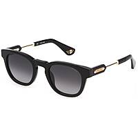 sunglasses Police black in the shape of Round. SPLF700700