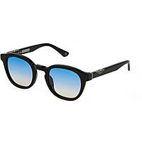 sunglasses Police black in the shape of Round. SPLL82500700