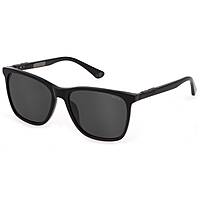 sunglasses Police black in the shape of Square. SPL872N0700