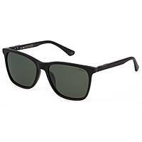 sunglasses Police black in the shape of Square. SPL872Z703Z