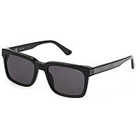 sunglasses Police black in the shape of Square. SPLF120700