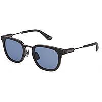 sunglasses Police black in the shape of Square. SPLF190703