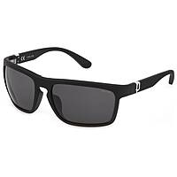sunglasses Police black in the shape of Square. SPLF630U28